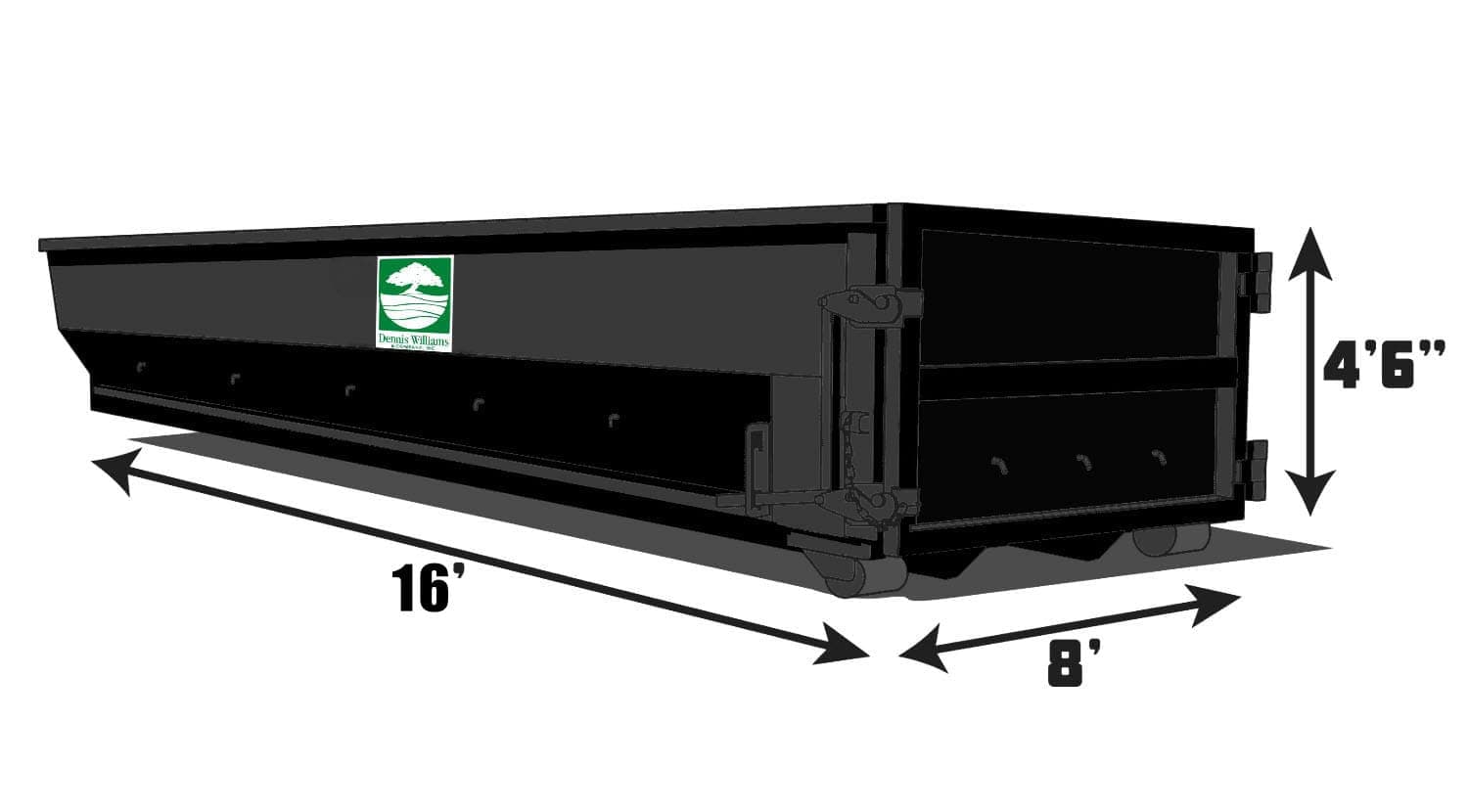 20 Yard Tannahill roll-off dumpster